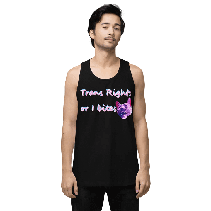 TROIB muscle tank in pink ink product image (2)