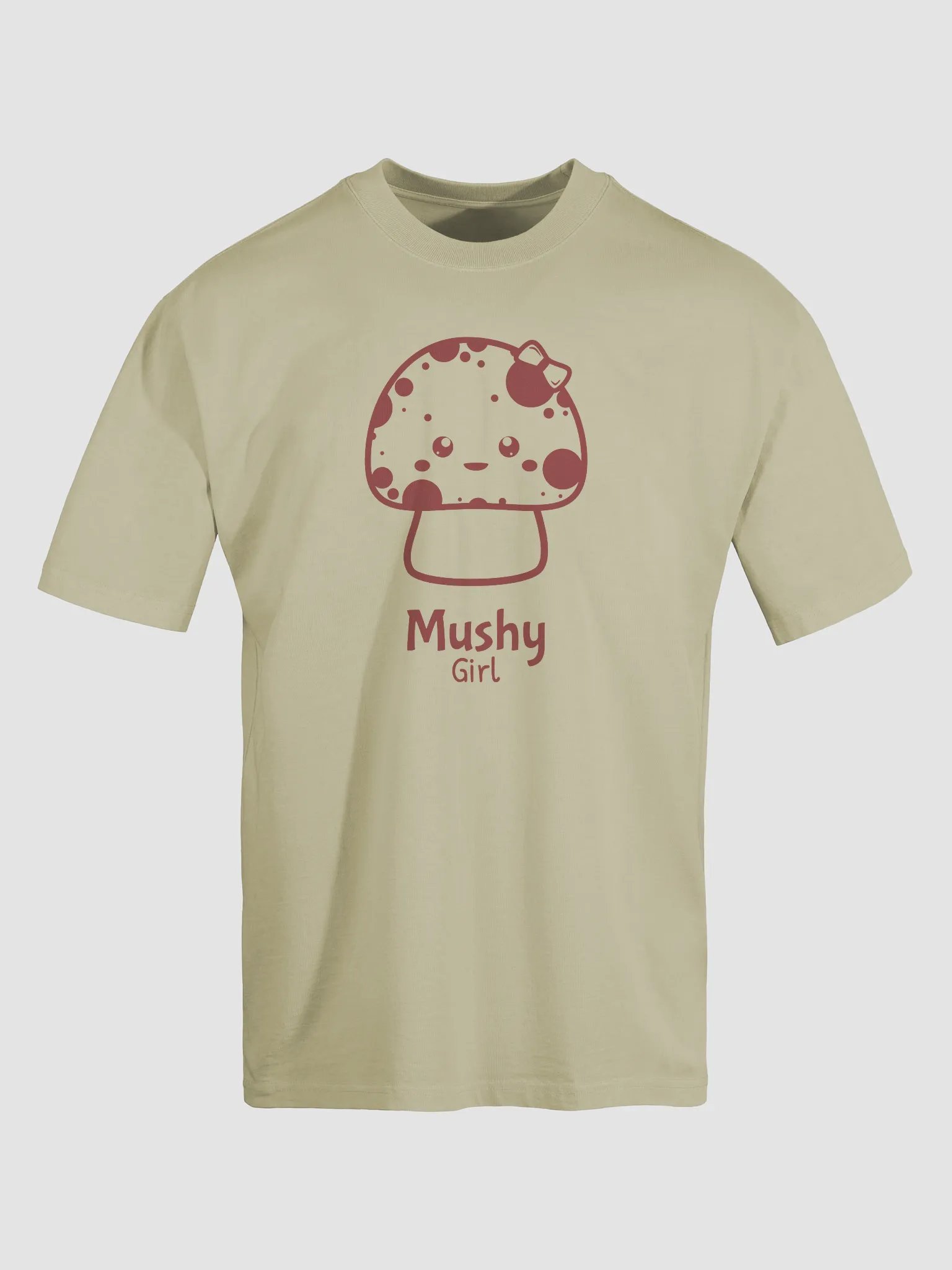 Mushy Girl Design Oversized T-Shirt by AS Colour 5082 | Premium Faded Tee for Casual Style product image (5)
