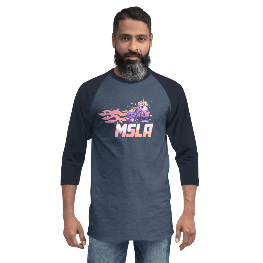MSLA Sparkles Amigos - Jersey Raglan Tee product image (16)