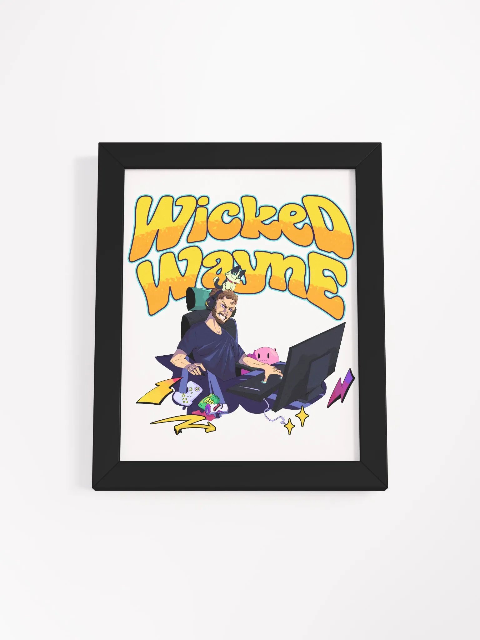 WickedWayne Ft Rosie Frame Poster product image (22)