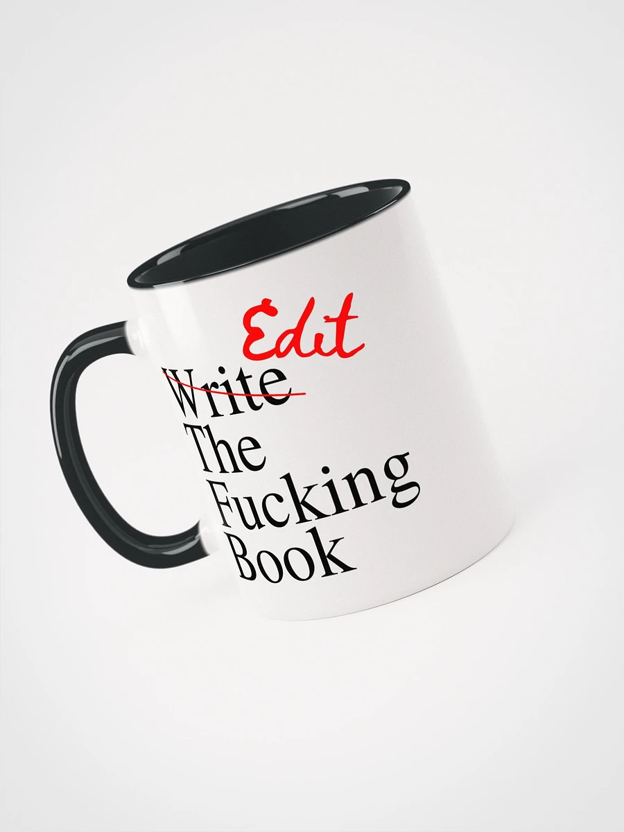 Edit the Fucking Book Color Ceramic Mug product image (10)