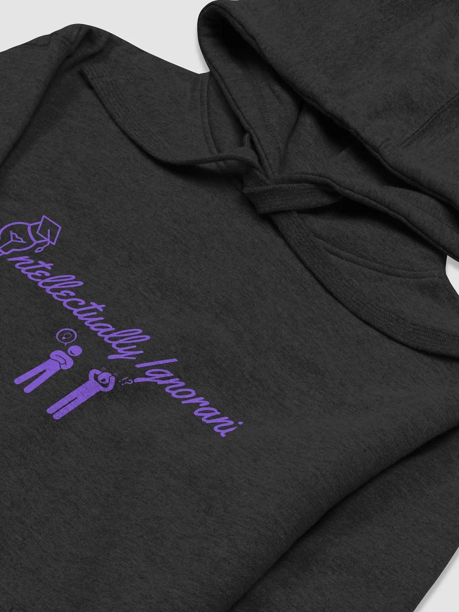 Intellectually ignorant (Purple Logo) Premium Hoodie product image (12)