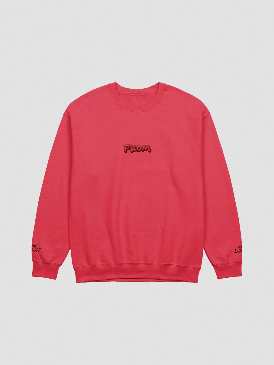 my left from my right embroidered crewneck (CHERRY DESIGN) product image (5)