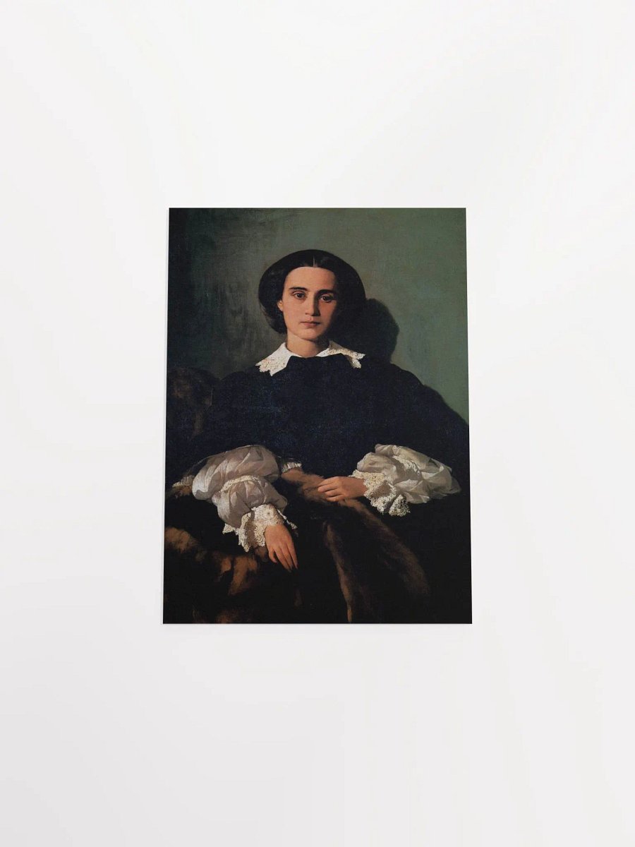 ''Portrait of the Noblewoman Marrocchi'' by Antonio Puccinelli Poster product image (4)