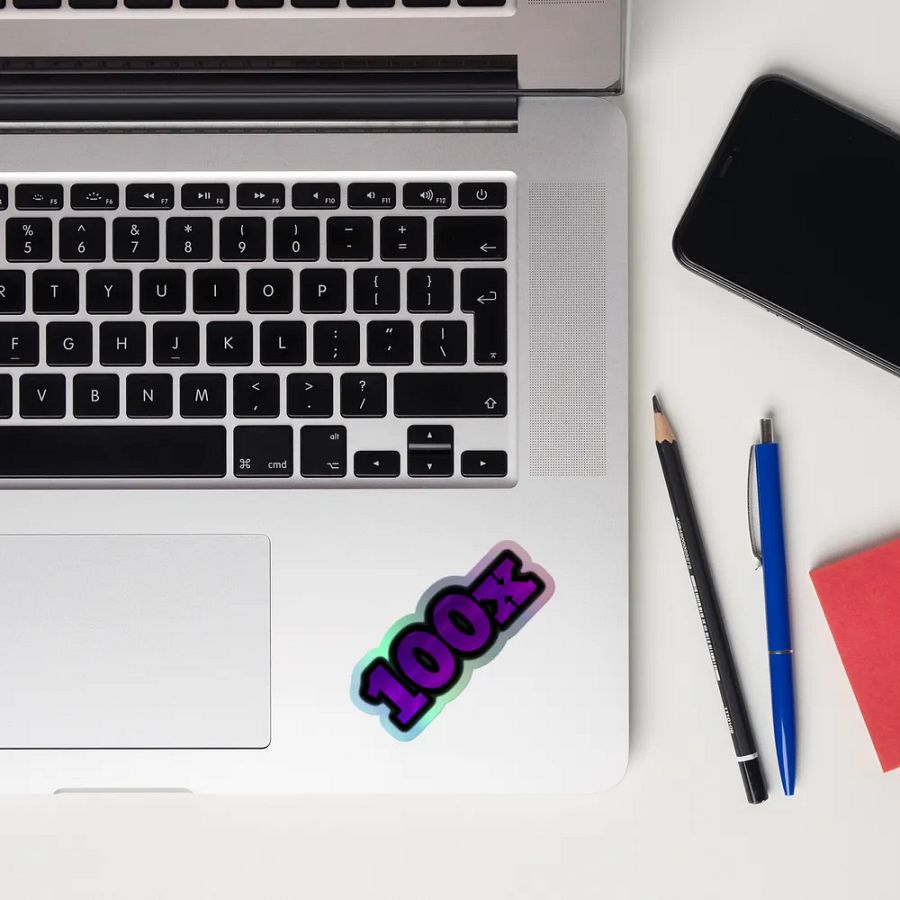 100X Holo Sticker product image (10)
