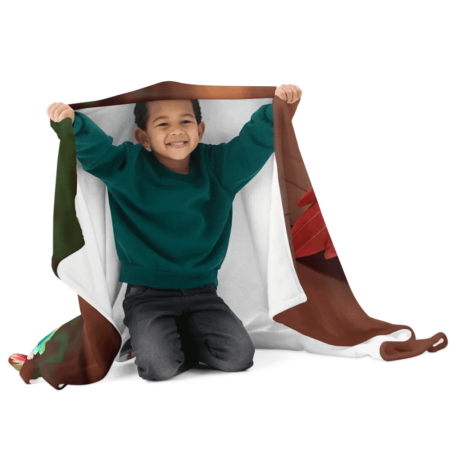 Endangered Species - Mexico - Quetzal Throw Blanket product image (3)