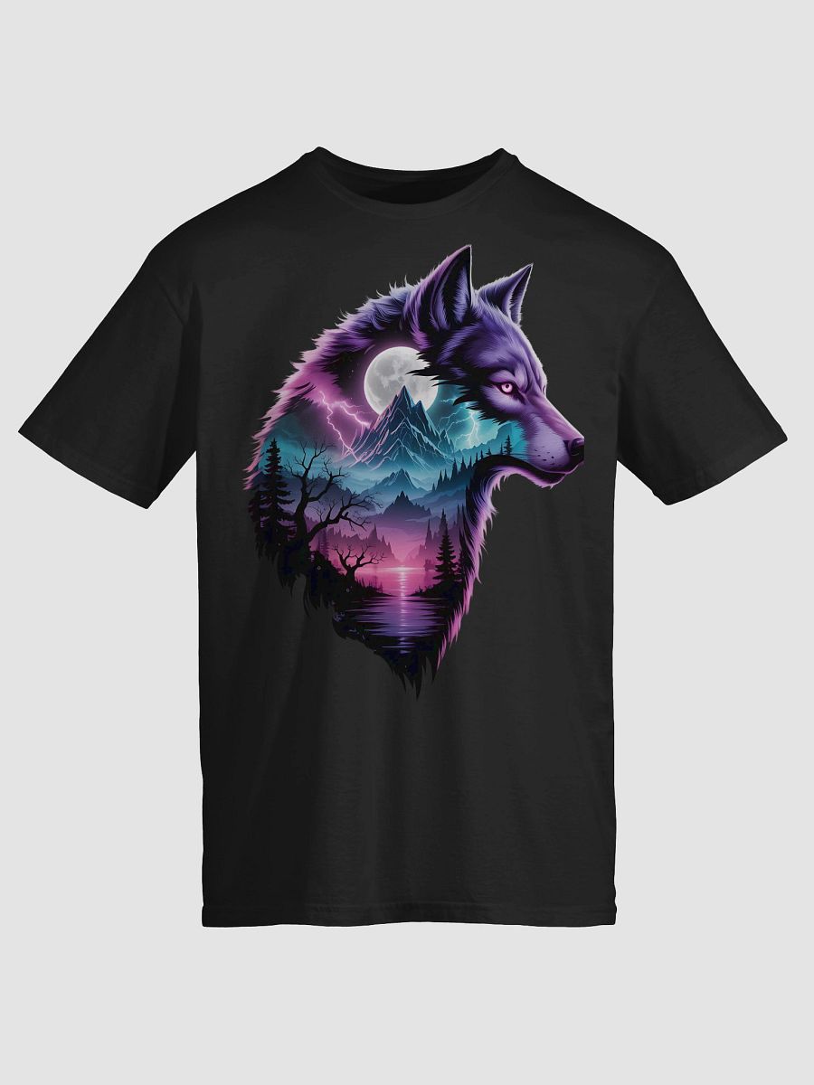 Mystical Wolf Landscape T-Shirt product image (17)
