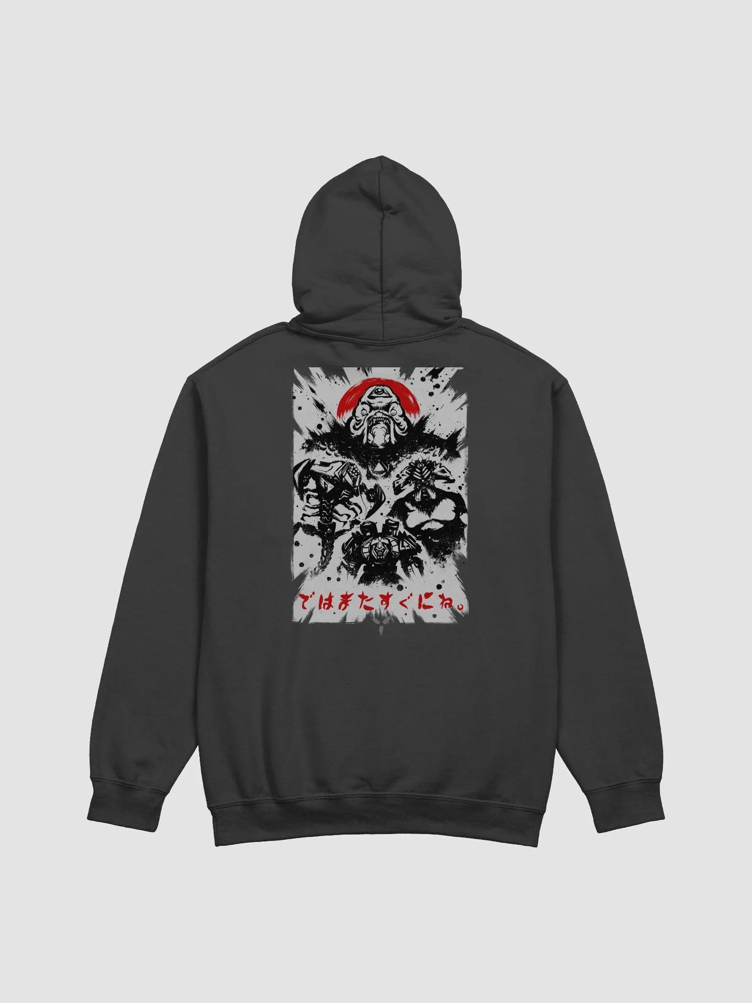 [Black/Red] See You Soon Hoodie product image (2)