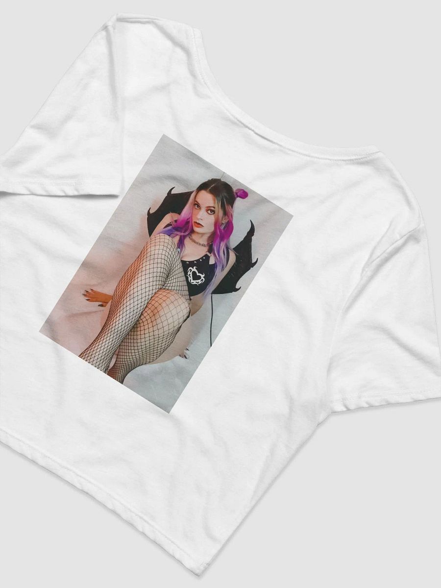 Gothic Heart Wings Women's Crop Tee product image (4)