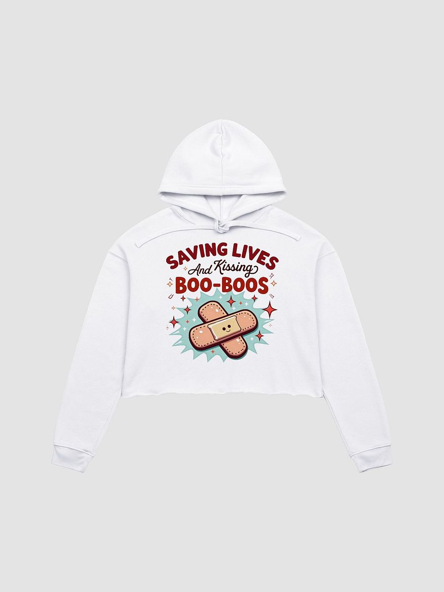 Boo-Boo Kisses Cropped Hoodie product image (5)
