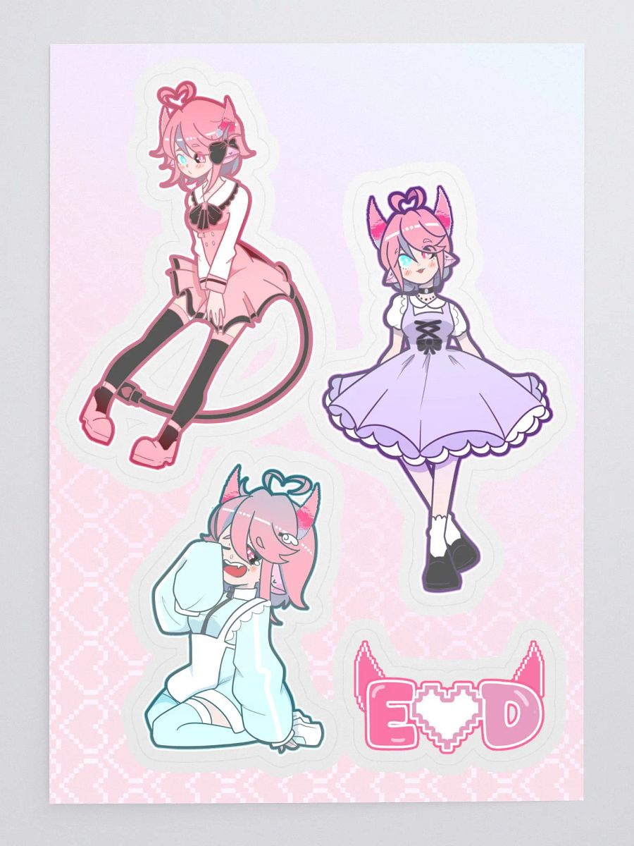 Dress-up Eyeris Sticker Sheet product image (3)
