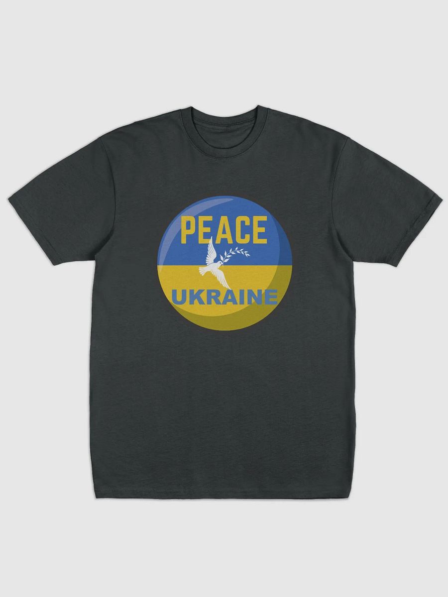 Ukraine Peace Dove Badge Tee product image (1)