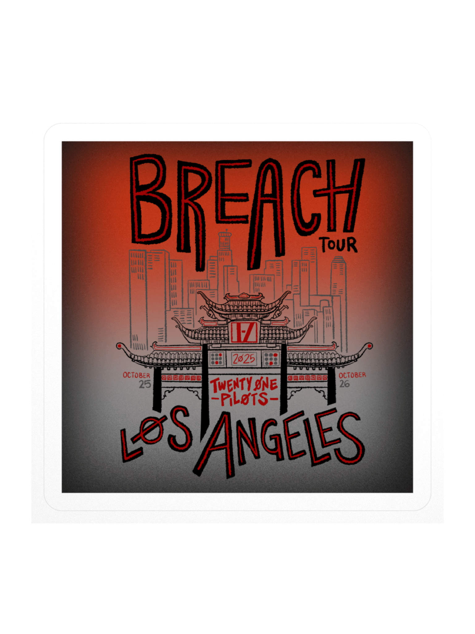Breach LA Special Edition Clancy Sticker product image (1)