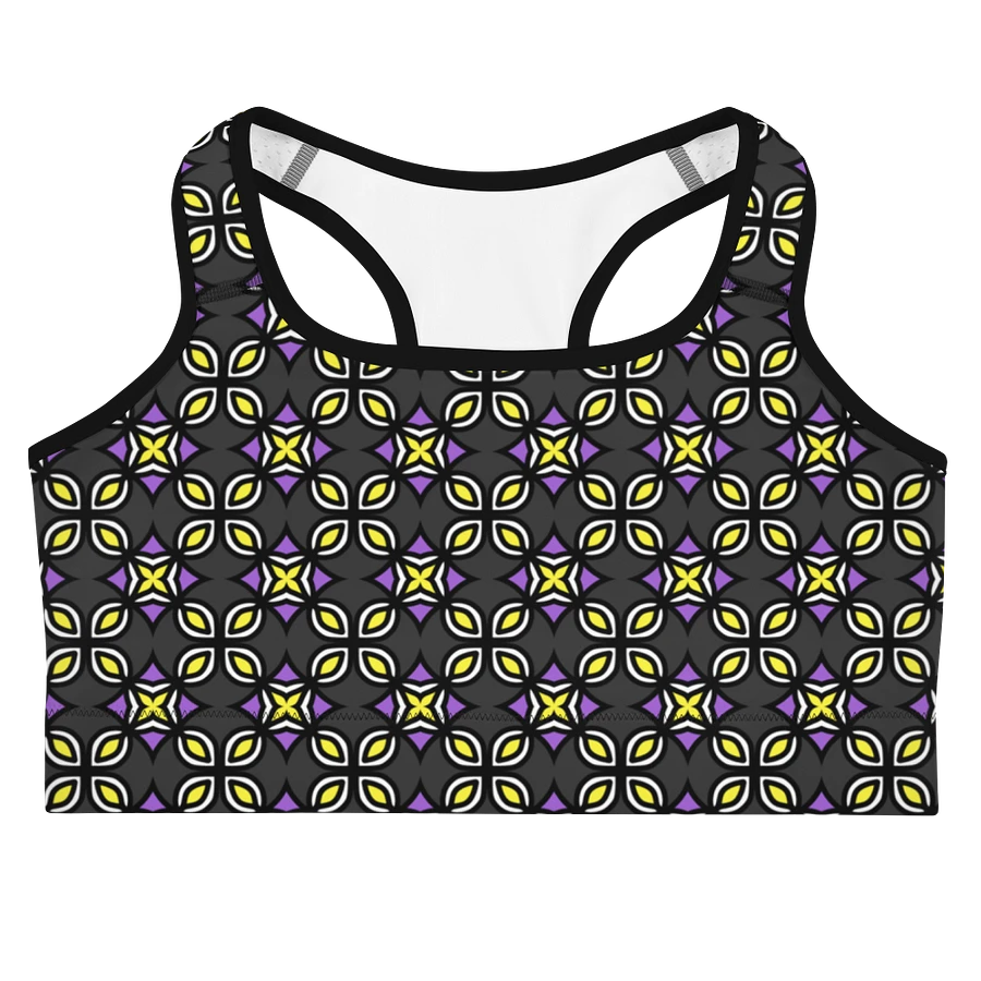 Non-Binary Abstract (3) - Sports Bra product image (3)