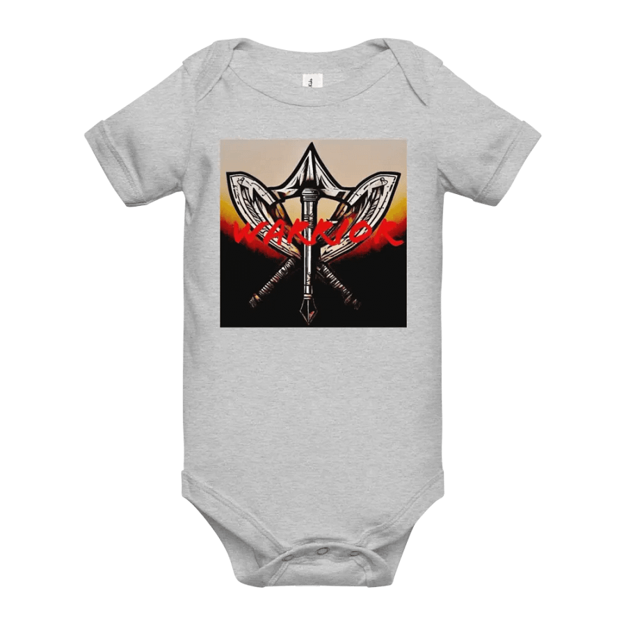 Warrior's Crest Baby Onesie product image (49)