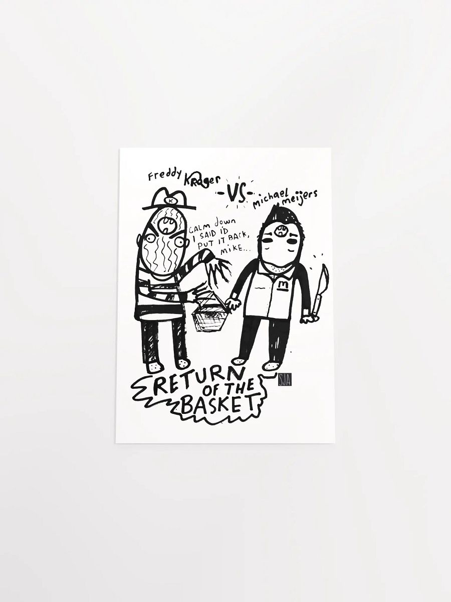 Return of the Basket matte poster product image (17)