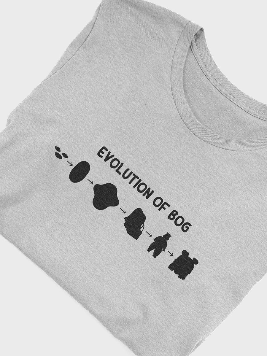 T-Shirt Evolution Of Bog | Black Print product image (4)