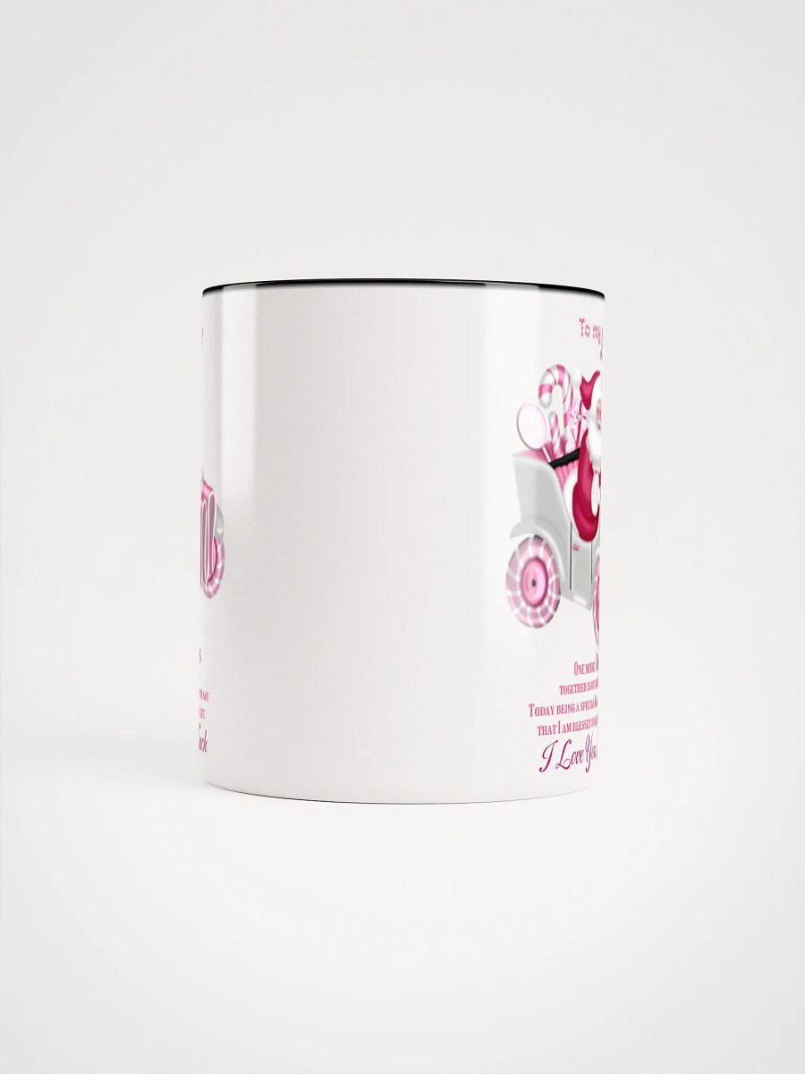 Whimsical Santa Caravan Ceramic Mug To my Love One more Christmas together product image (10)