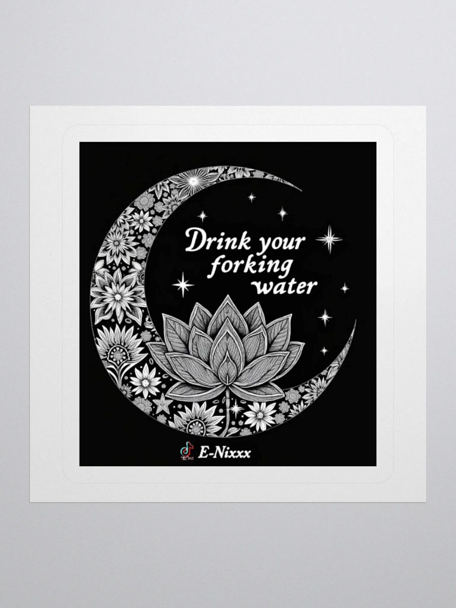 Celestial Lotus Sticker product image (2)