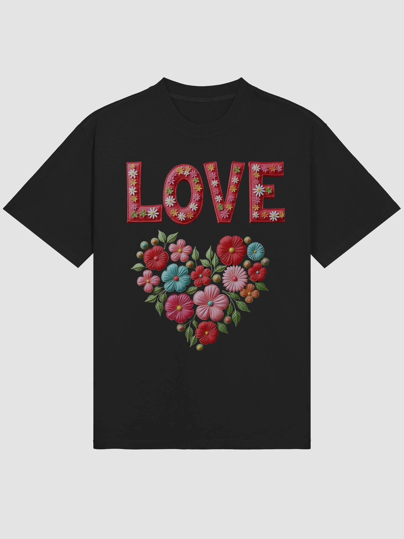 Floral Love Oversized T-Shirt product image (7)