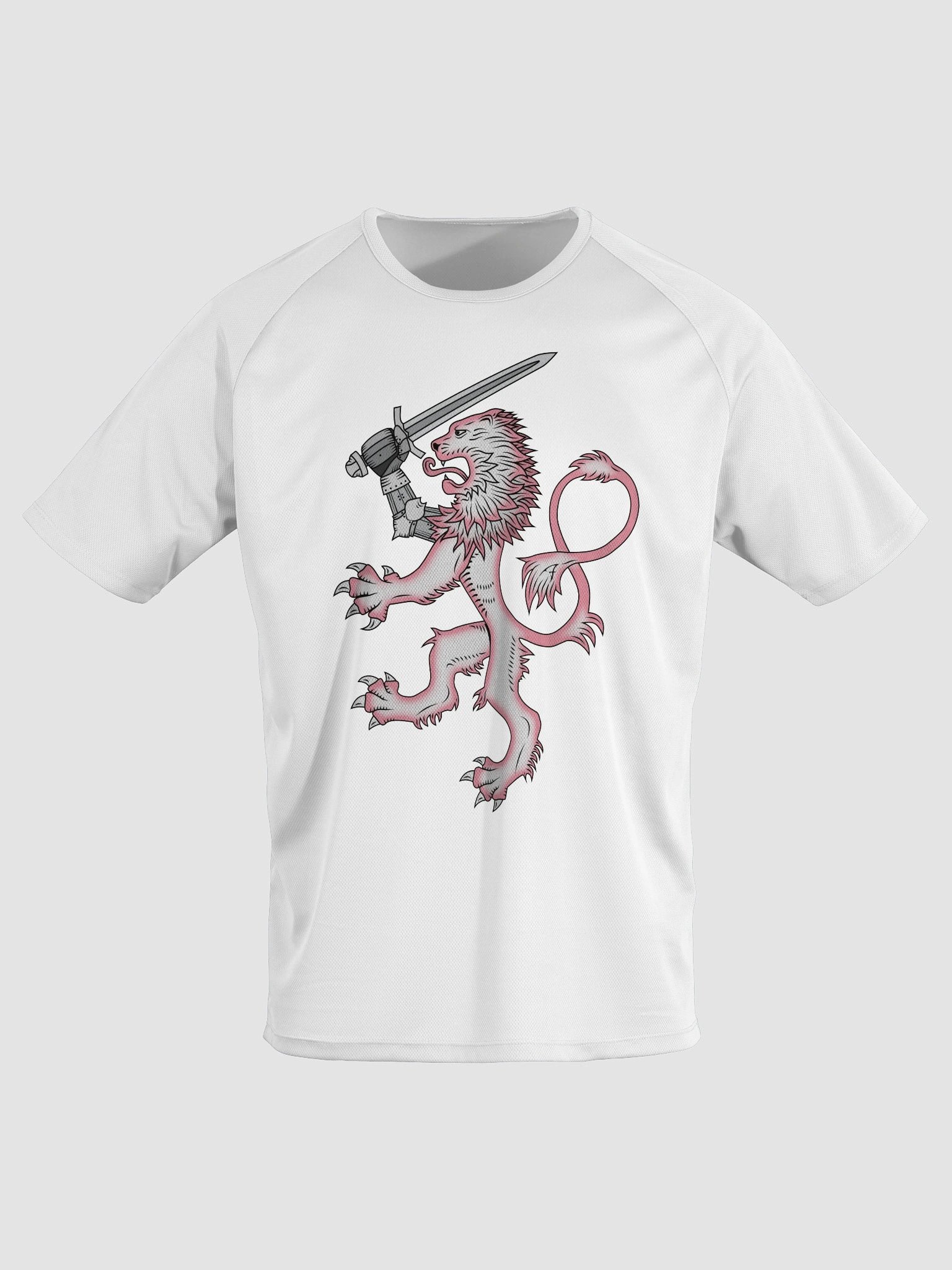 Unisex Sports Jersey, Lion, Pink product image (9)