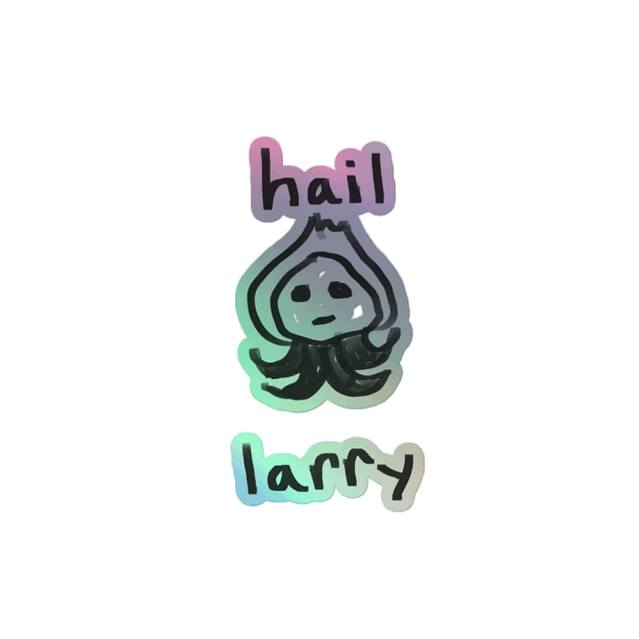 Hail Larry sticker product image (2)