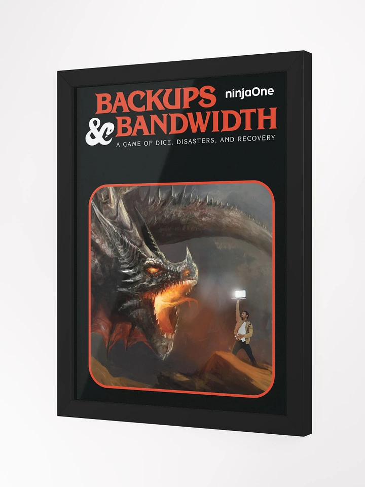 NinjaOne Backups & Bandwidth 2023 - Framed Print product image (2)