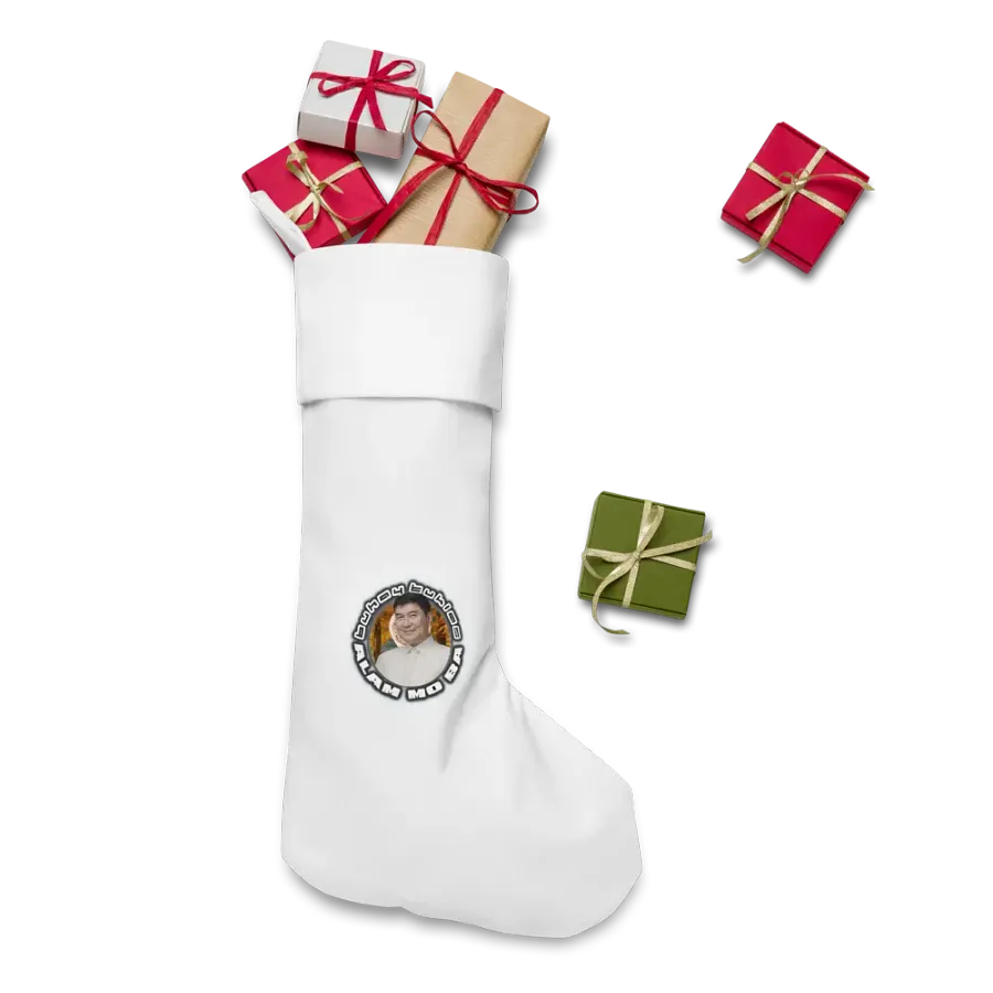 ALAM MO BA Christmas Stocking -idol Raffy Tulfo Filipino Barong Edition product image (5)