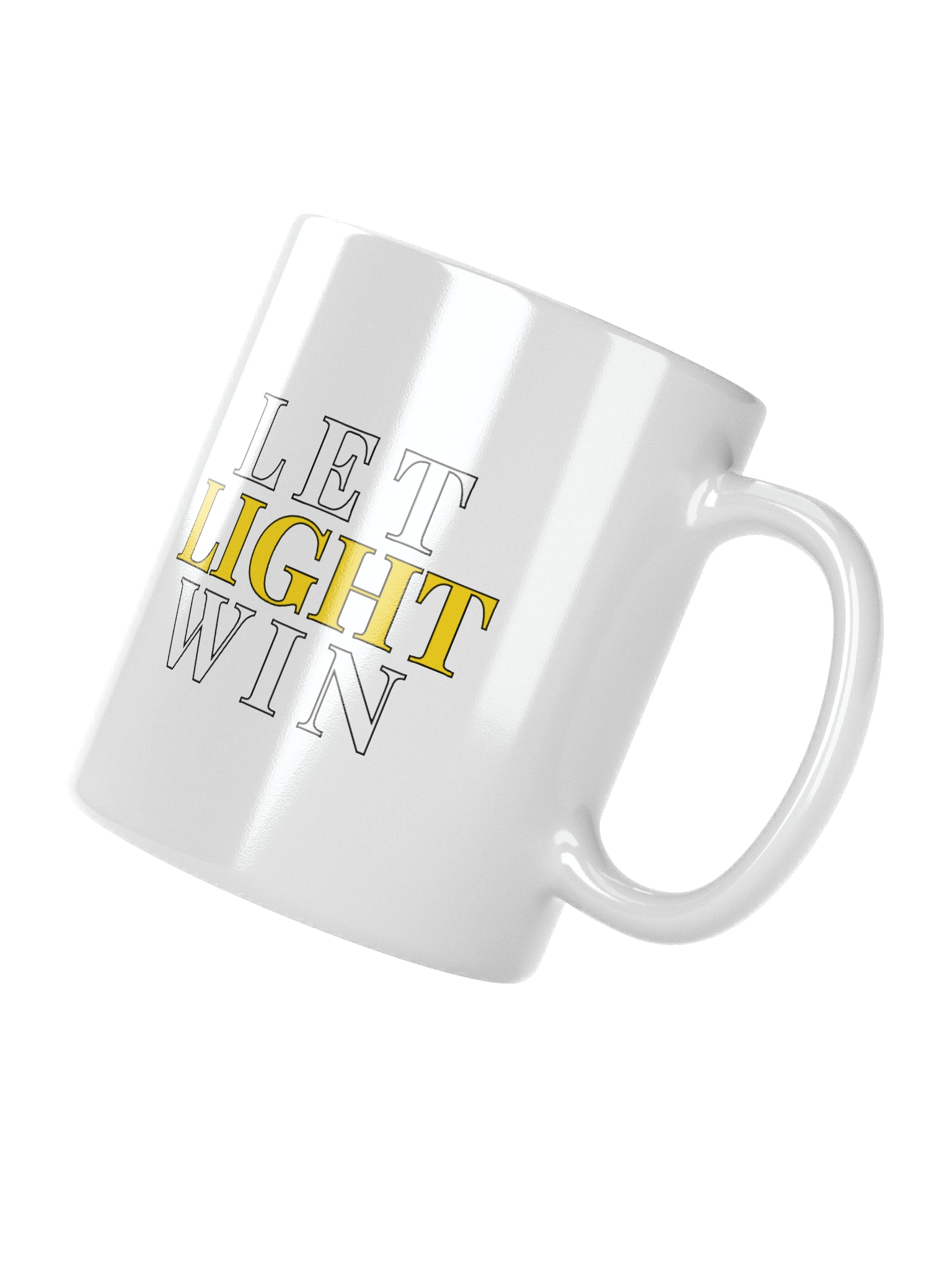 Let Light Win White Mug - LTW product image (7)