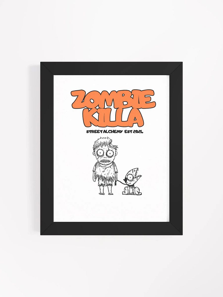 ZK POSTER in Ayous Wood Frame product image (4)