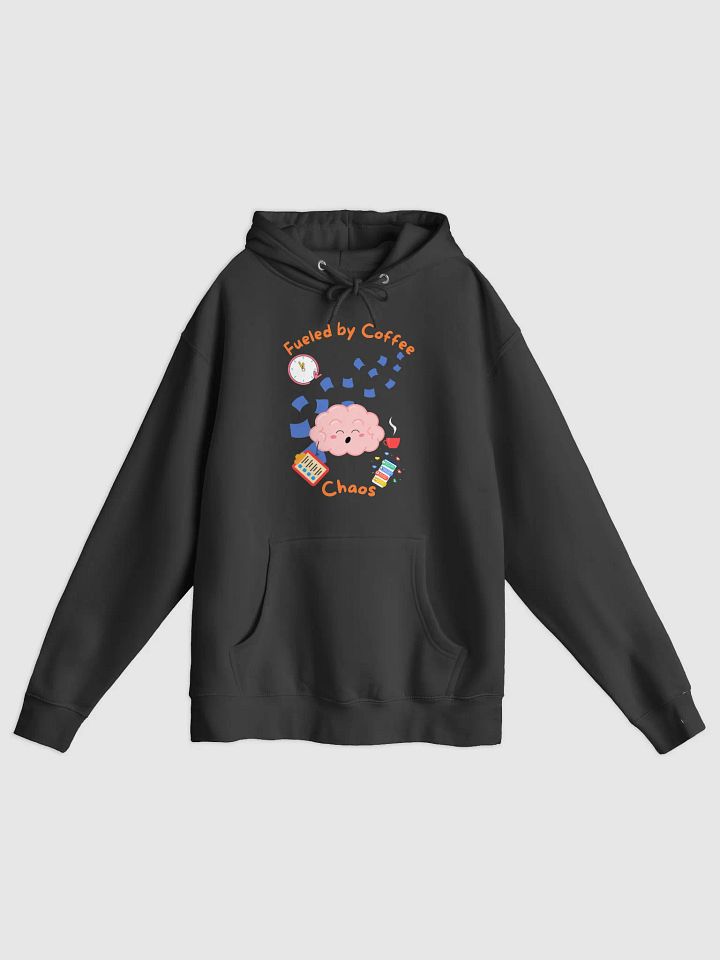Caffeine Chaos Brain Cartoon Hoodie product image (1)
