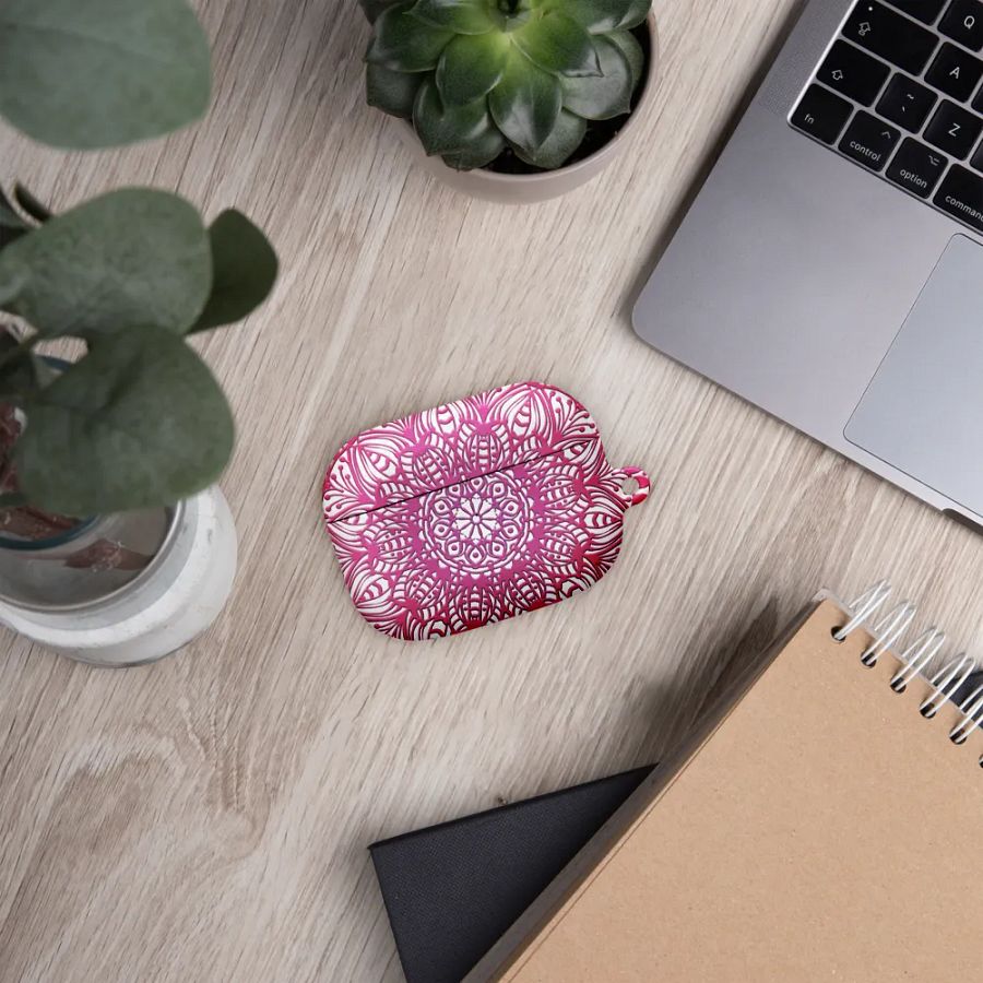 Pink Mandala case for AirPods product image (11)