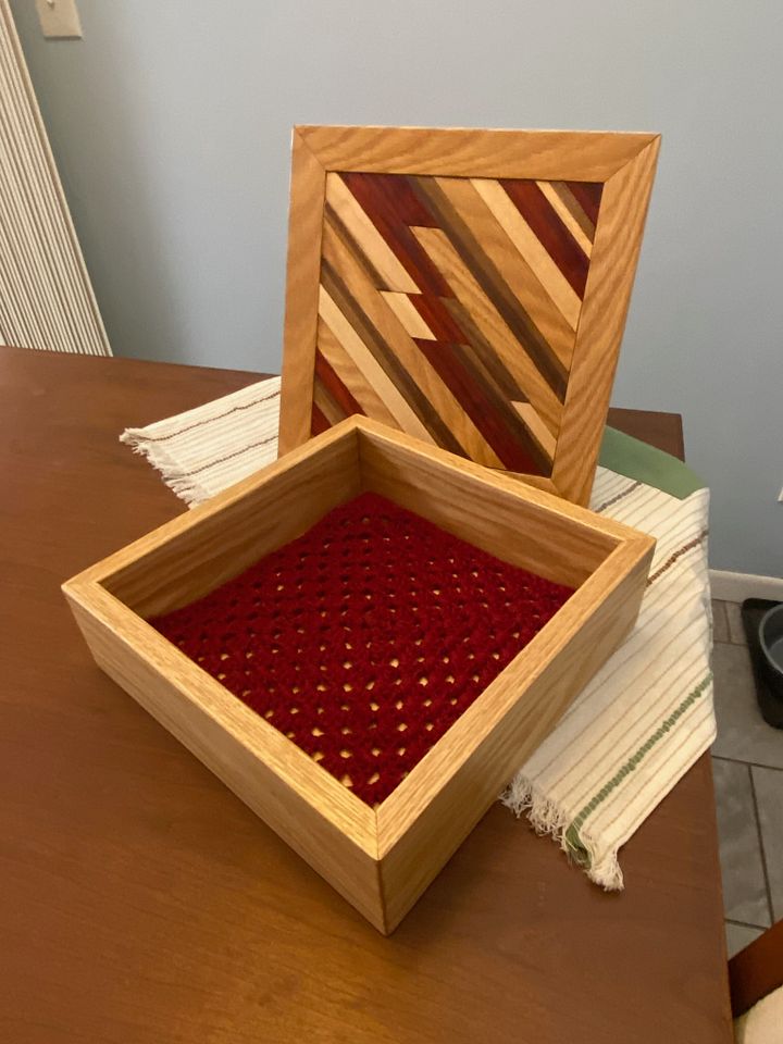 Red Oak Stash Box product image (1)