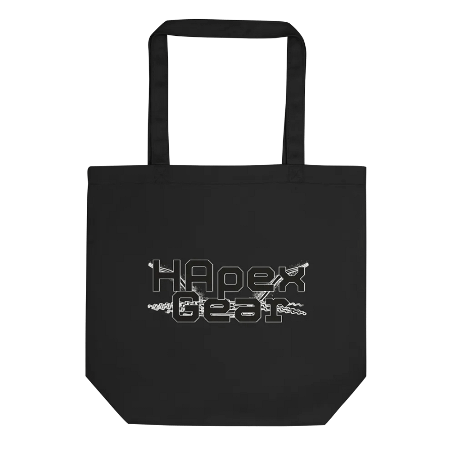 Eco-Friendly Tote Bag - Black HApex Gear Black Logo product image (1)