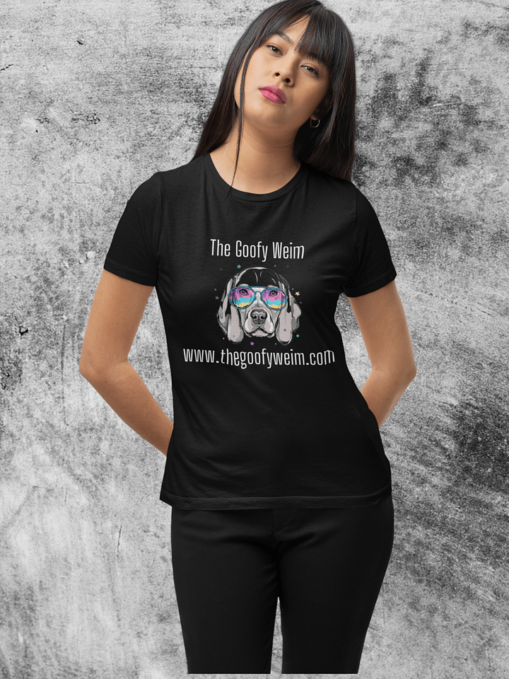 The Goofy Weim Logo Merch - Stanley/Stella Women's Fitted Eco Tee product image (1)