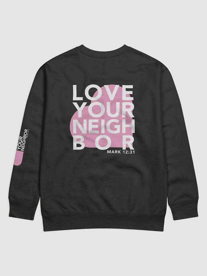 LYN Sweatshirt - Pink & White product image (2)