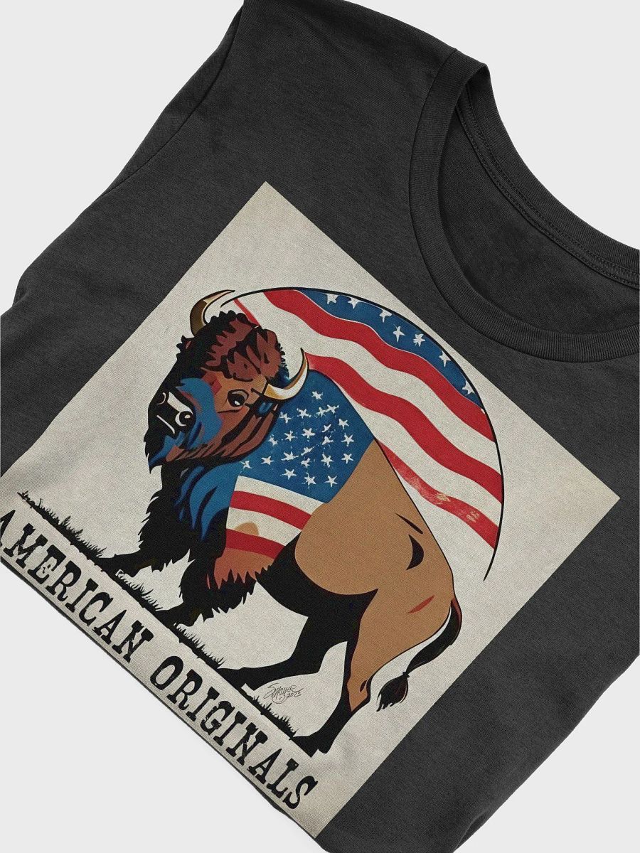 American Original Bison Super Soft Tee-Shirt product image (52)