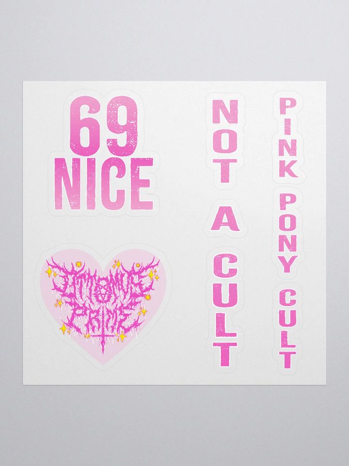Pink Pony Cult Stickers 💖SPECIAL EDITION💖 product image (1)