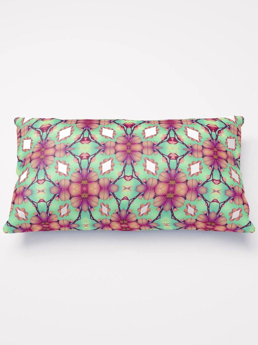 Elegant Diamond & Floral Pillow product image (1)