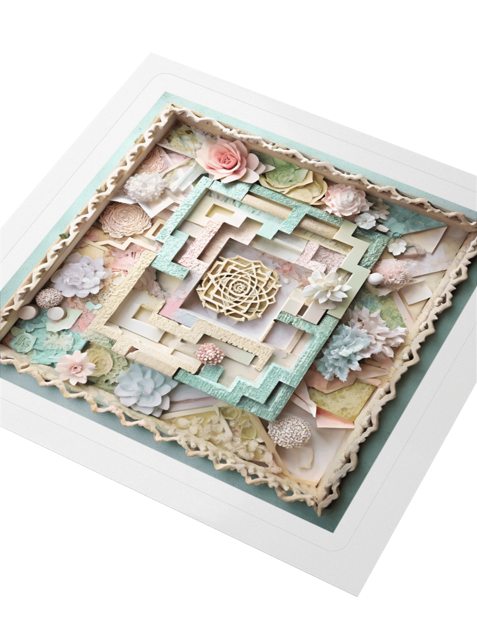 Layered Realms Collage Sticker #3 product image (7)