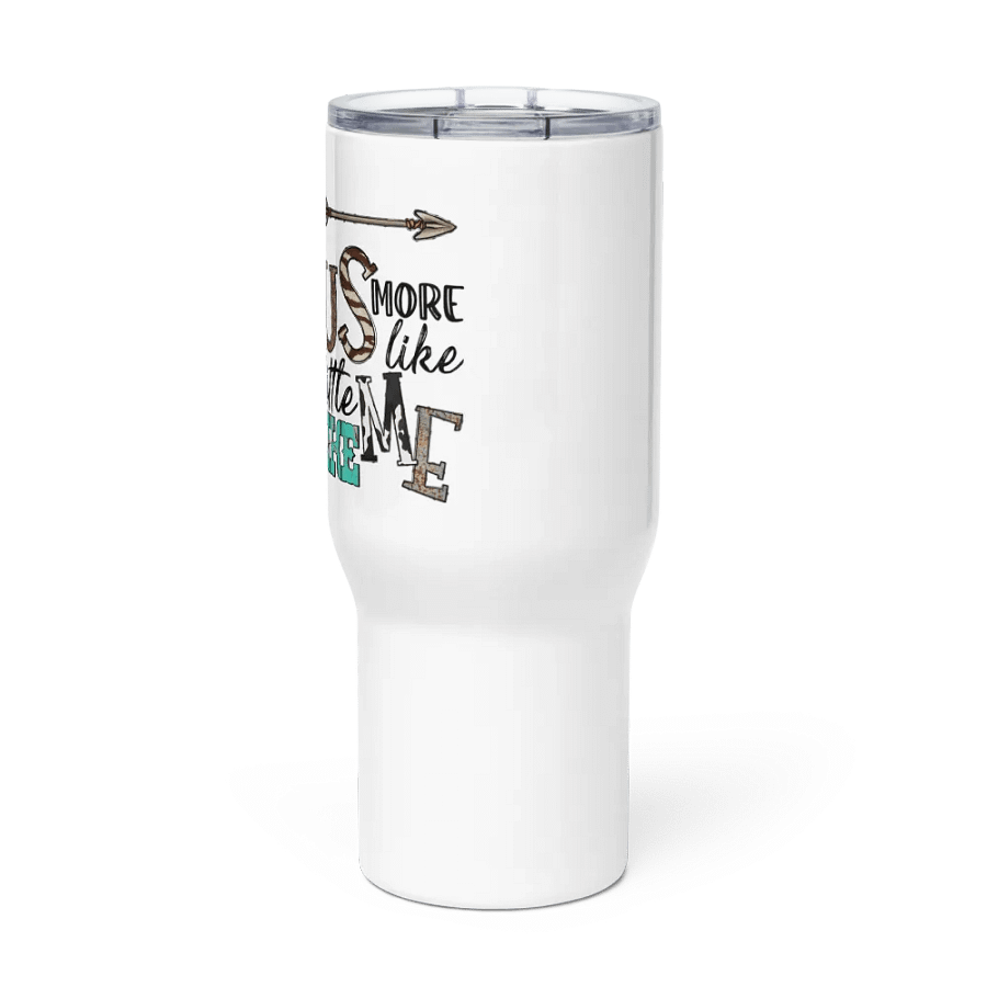 A Little More Like Jesus - Travel Mug w/ Handle product image (3)