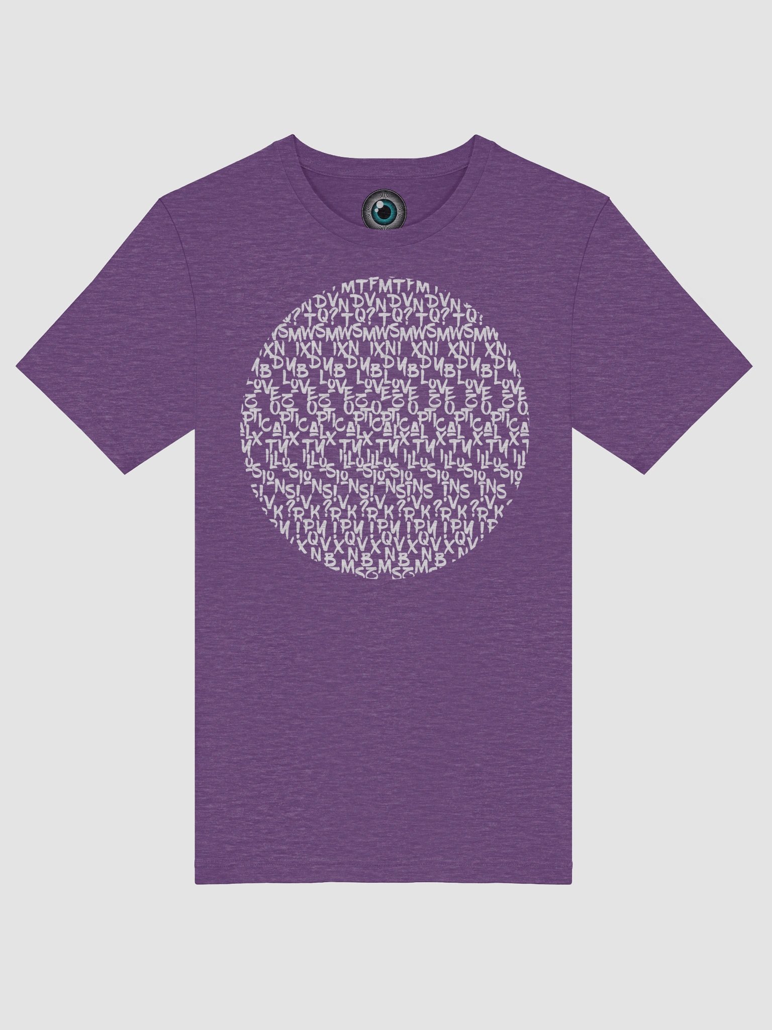 I LOVE OPTICAL ILLUSIONS T-SHIRT WOMEN product image (5)