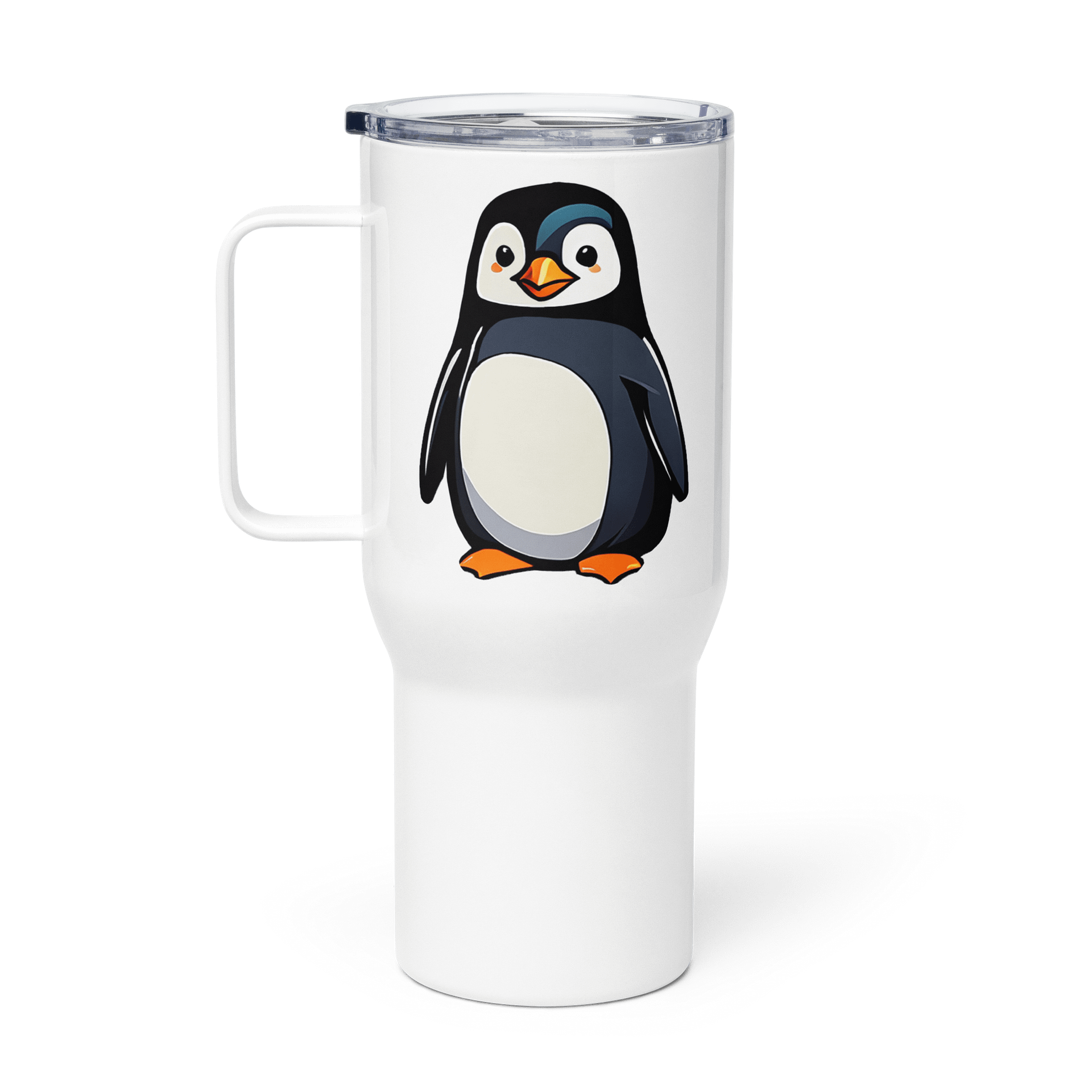 Cheerful Penguin Travel Mug product image (1)