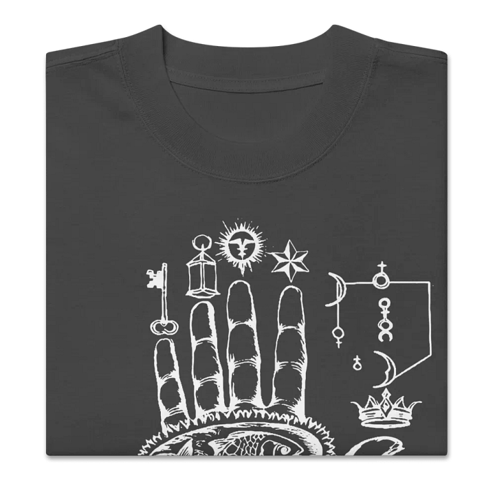 [Hand Of Mysteries 3 - White] Oversized T-Shirt product image (2)