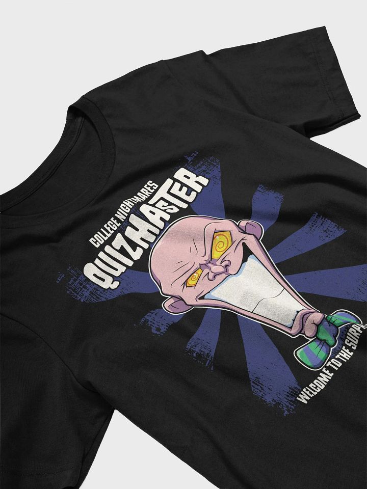 Quizmaster Supervillain T-Shirt – Funny College Student Tee product image (2)