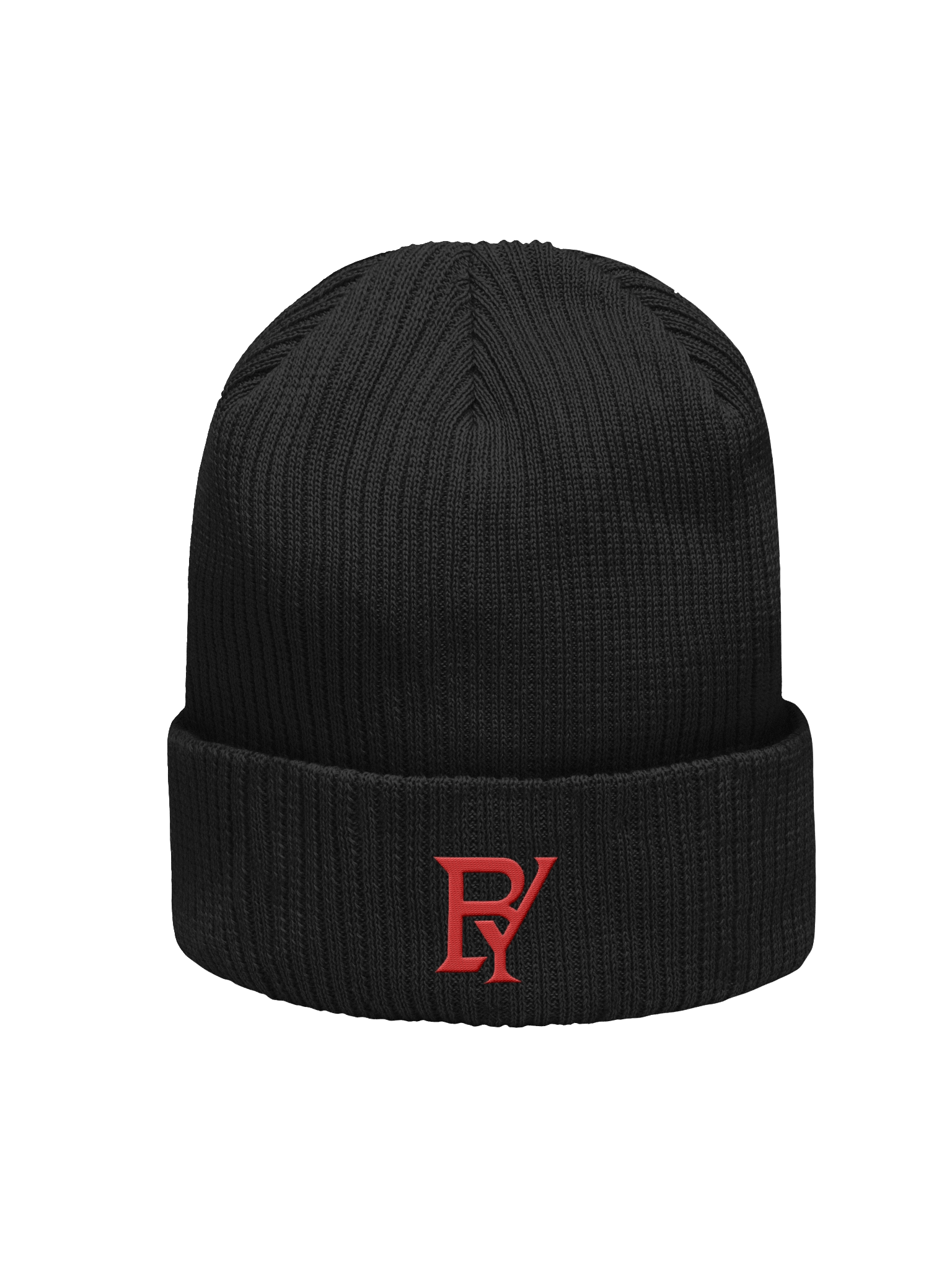 BYNTIO – Beanie Côtelé Bio Premium (Édition Rouge) product image (1)