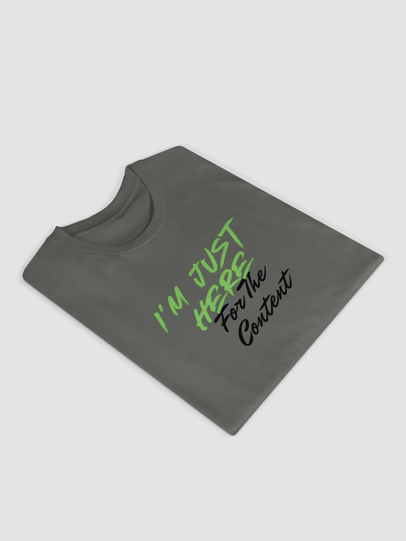 I'M JUST HERE Unisex Premium Tee product image (9)