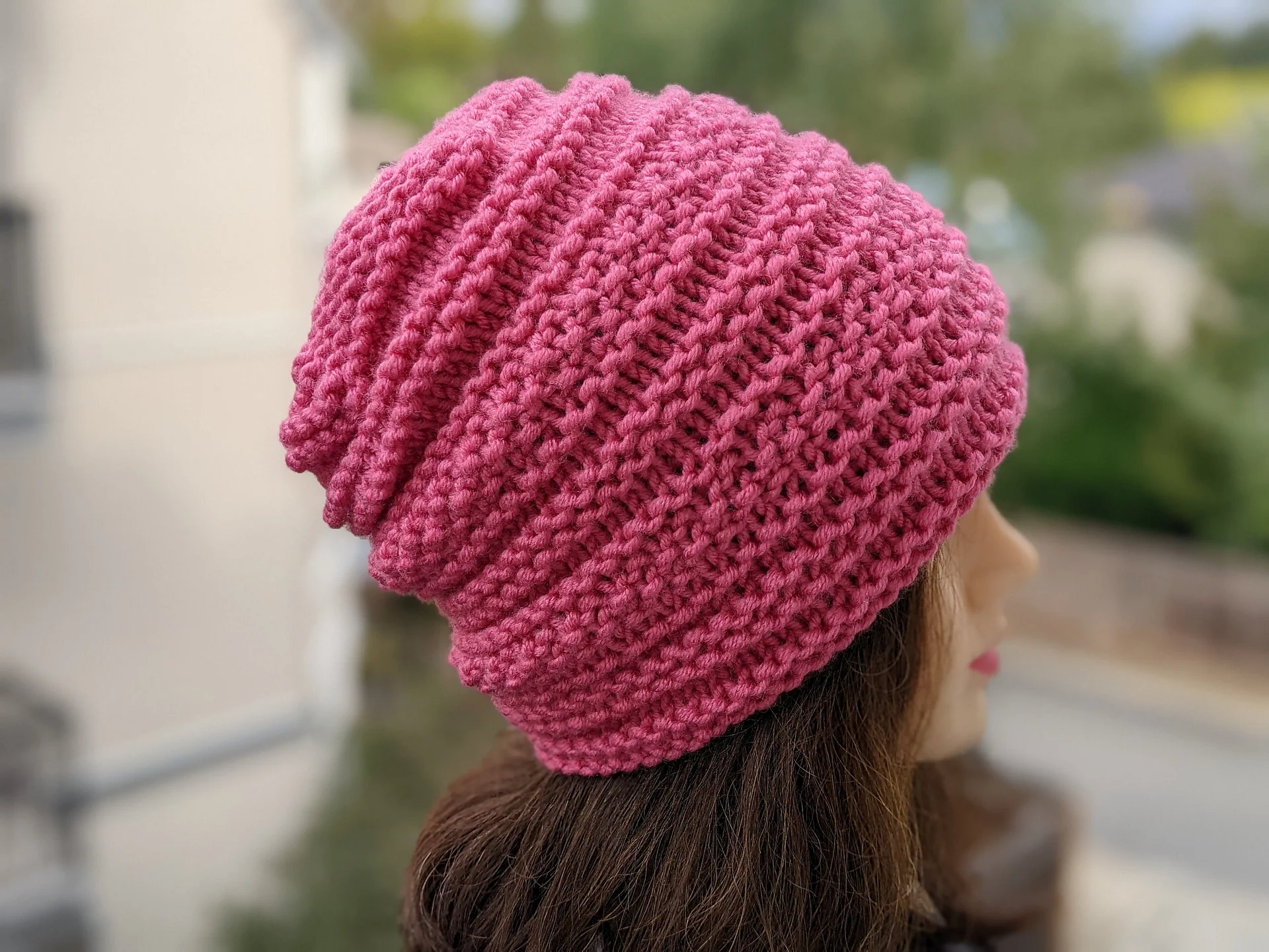Stretchy Winter Hat Knitting Pattern product image (5)
