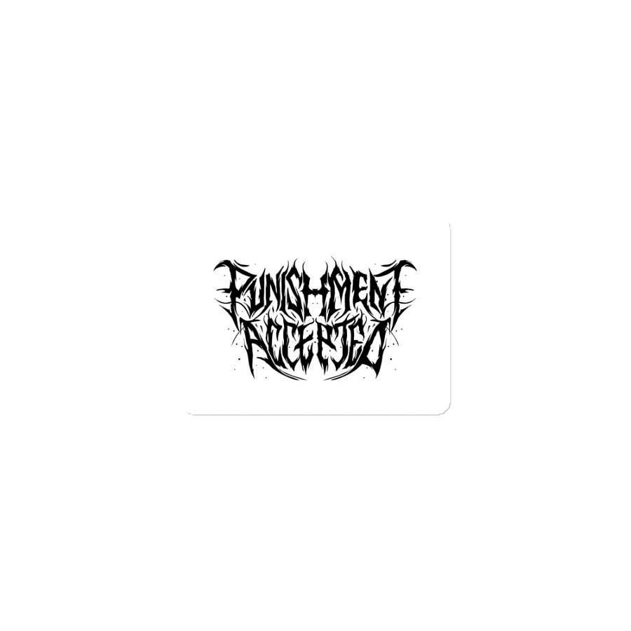 Punishment Accepted - Magnet product image (1)