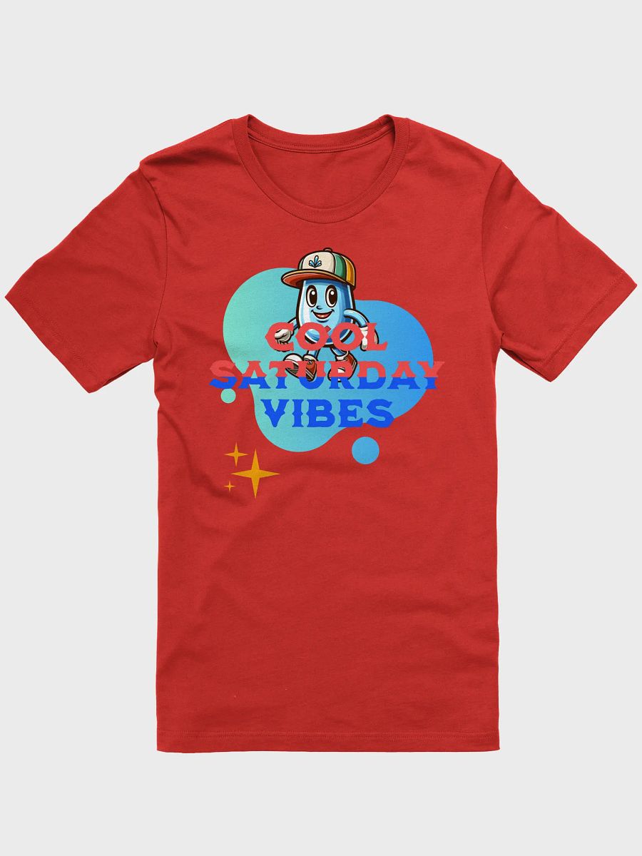 Cool Saturday Vibes Cartoon Graphic Tee product image (11)